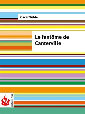 cover image of Le fantôme de Canterville (low cost). Édition limitée